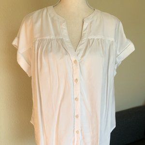 Lou & Grey Tie Front Shirt